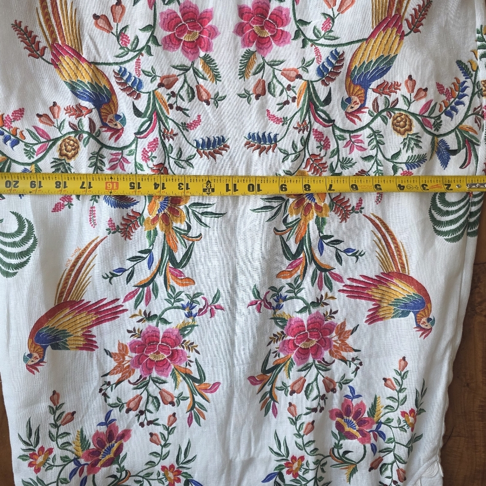 Farm Rio Floral White Dress - Picture 8 of 10